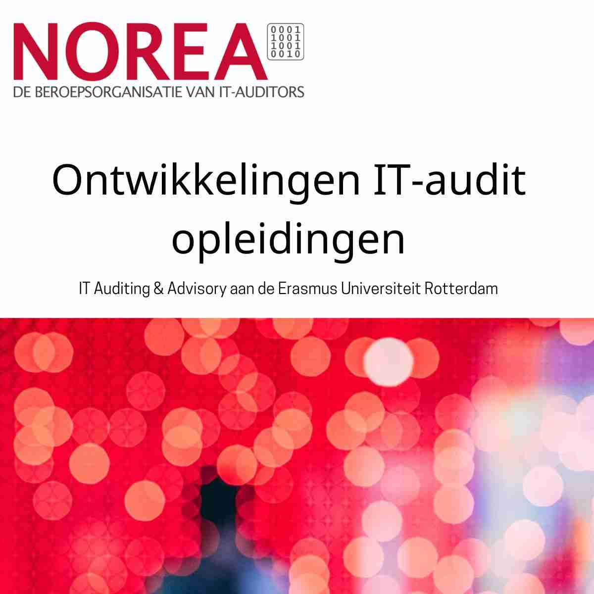 Podcast Ontwikkelingen IT-auditopleidingen ESAA