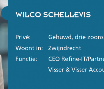 Vijf vragen aan Wilco Schellevis