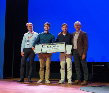 De winnaar van de Joop Bautz Information Security Award 2026